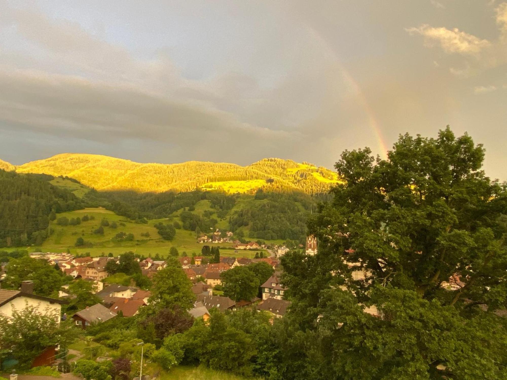 Ferienwohnung Schoenblick Schönau im Schwarzwald Eksteriør billede